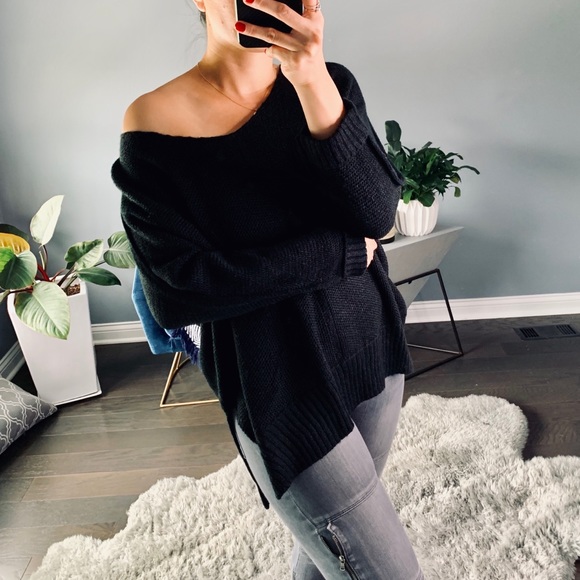 🏷Julen Chunky sweater Black - Picture 4 of 6